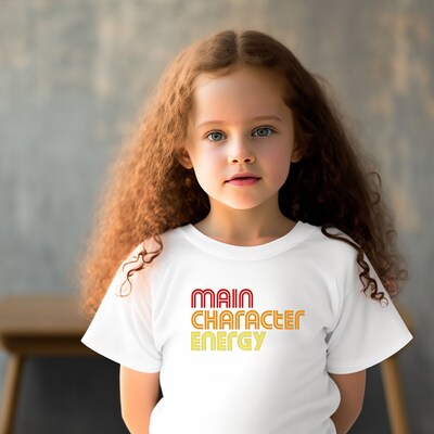 Main Character Energy Shirt, Children Shirt - image4